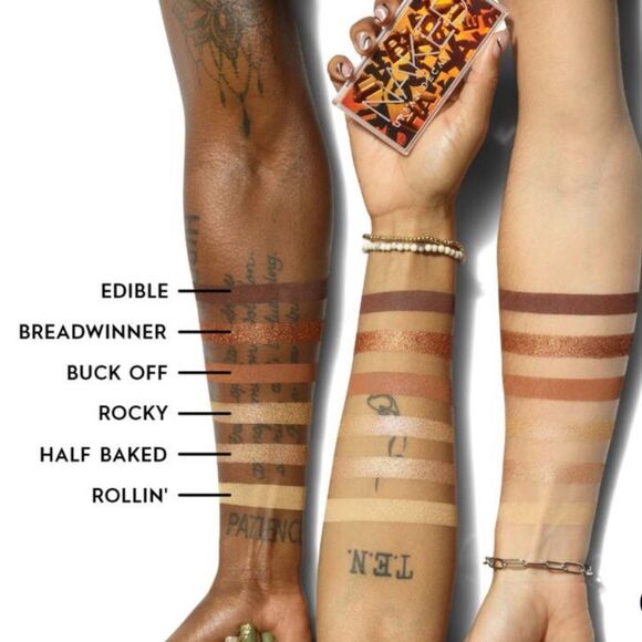 Urban Decay NAKED HALF-BAKED MINI EYESHADOW PALETTE 6 bronze-toned neutrals - Picture 4 of 7